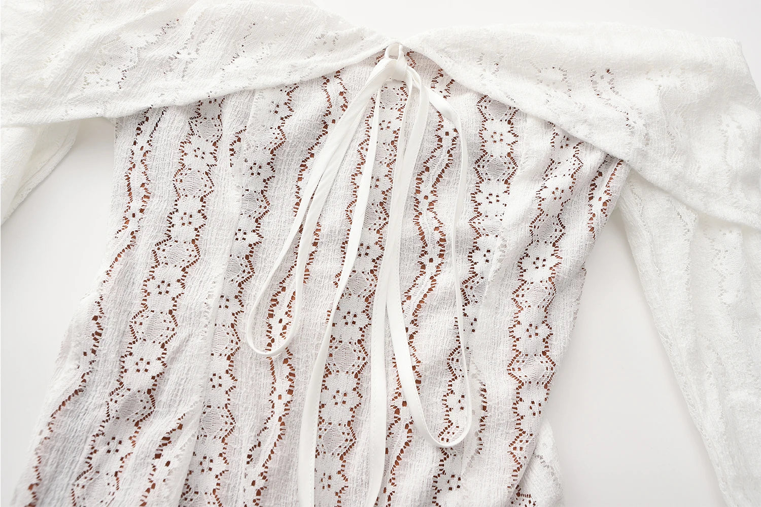 Suninheart White Off The Shoulder Autumn Bodycon Dress 2025 Long Sleeve Elegant Lace Maxi Dress Wedding Guest Dress for Women