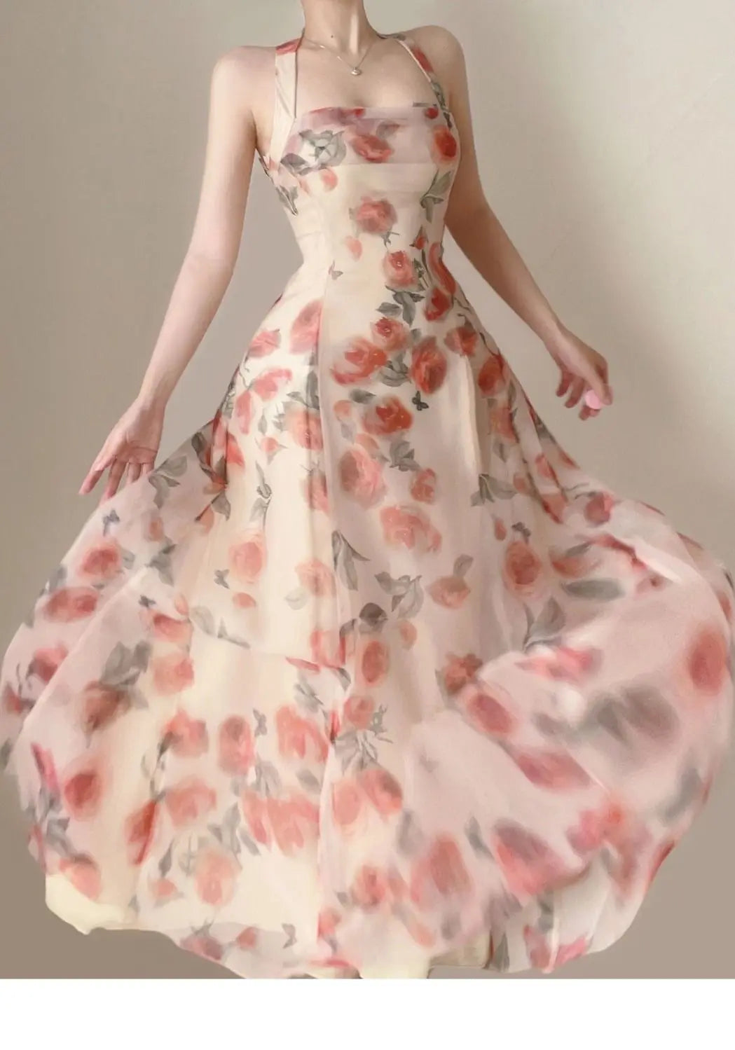 Long Dresses Womens Clothing French Elegant Party Dressess Female 2025 Summer New Fashion Versatile Beach Style Evening Dresses